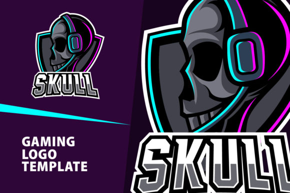 Download Skull Mascot Gaming Logo Design - Logo Collection