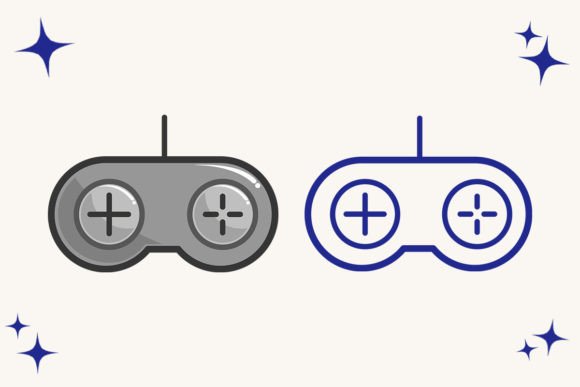 Download Joystick Icon Logo Illustration - Logo Collection